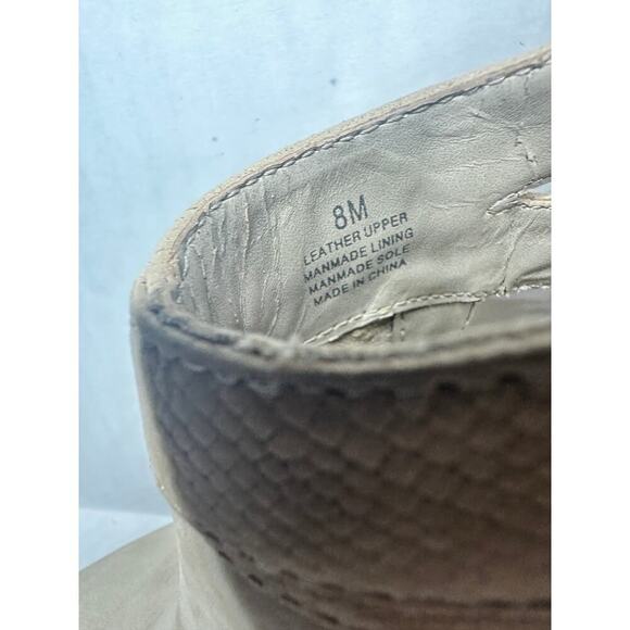 Gianni Bini Size 8 Lollie Closed Toe Stilleto High Heel Stilleto Pumps Taupe - Picture 9 of 12